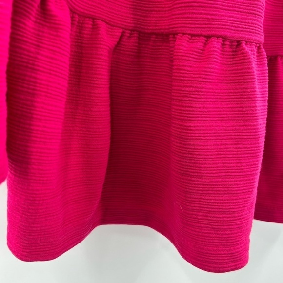 J. Crew pink blouse flare sleeves size XS - Picture 4 of 11